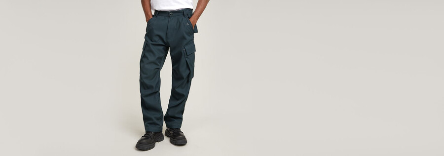 pantalon cargo droit r-3n
