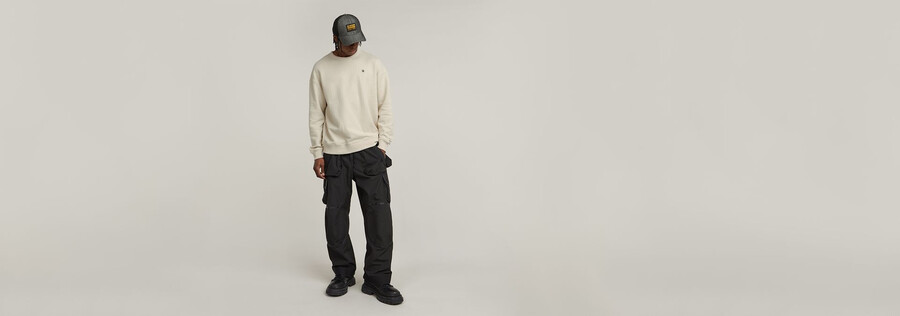 pantalon cargo 3d à genoux décontractés