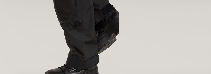 pantalon cargo 3d à genoux décontractés