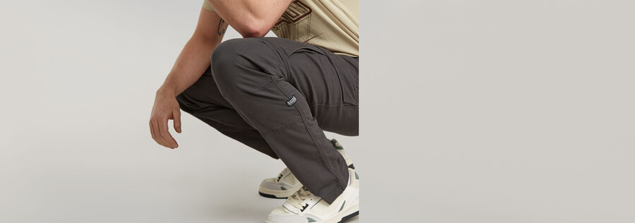 pantalon cargo 3d regular fused