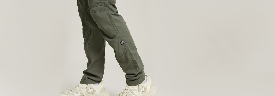 pantalon cargo 3d regular fused