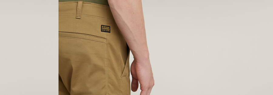 chino droit mosa
