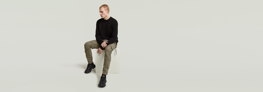 pantalon cargo skinny toolbox