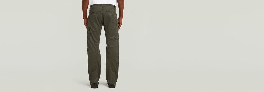 pantalon cargo droit 3d