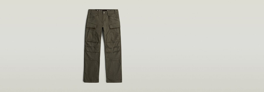 pantalon cargo droit 3d