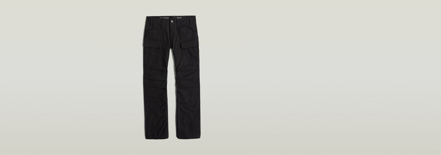 pantalon cargo droit 3d