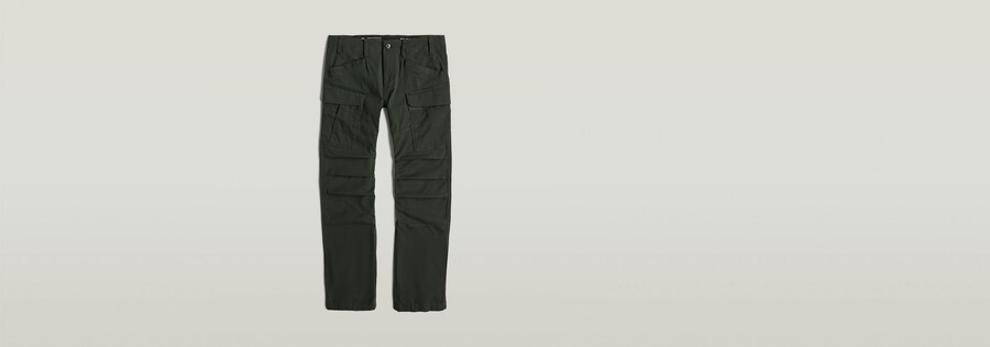 pantalon cargo droit 3d