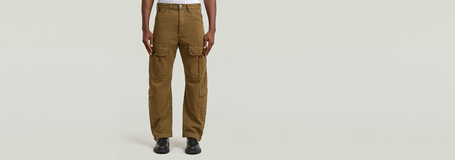 pantalon cargo ample bend 3d