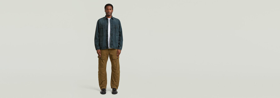 pantalon cargo ample bend 3d