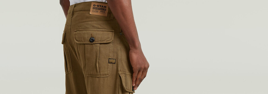 pantalon cargo ample bend 3d