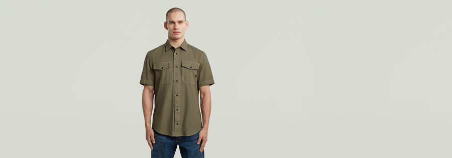 chemise marine slim