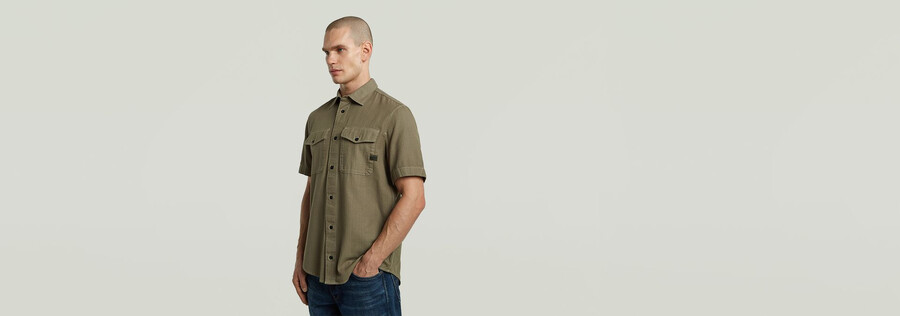 chemise marine slim