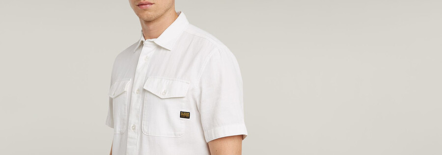 chemise marine slim