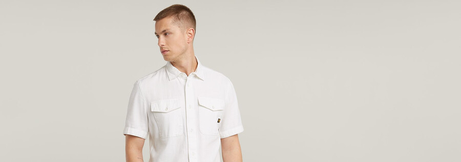 chemise marine slim