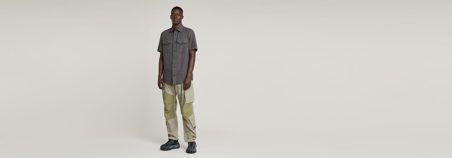 chemise marine slim