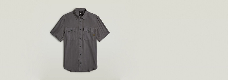 chemise marine slim