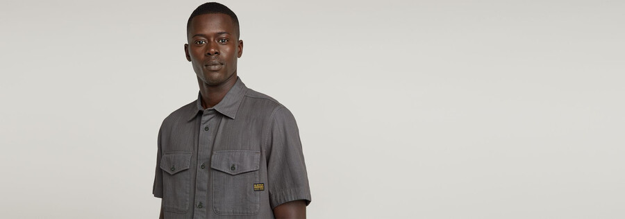 chemise marine slim