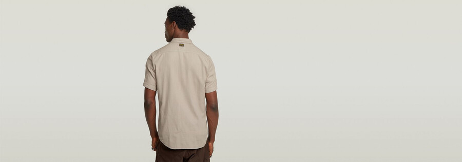 chemise marine slim
