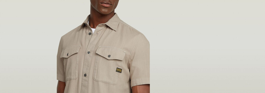 chemise marine slim