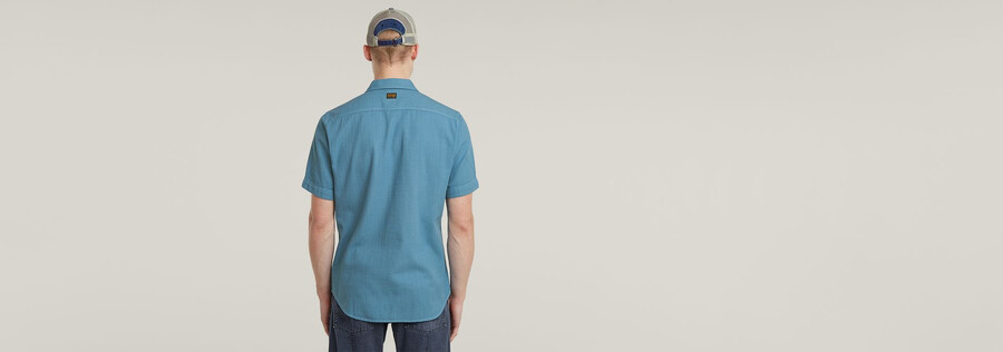 chemise marine slim