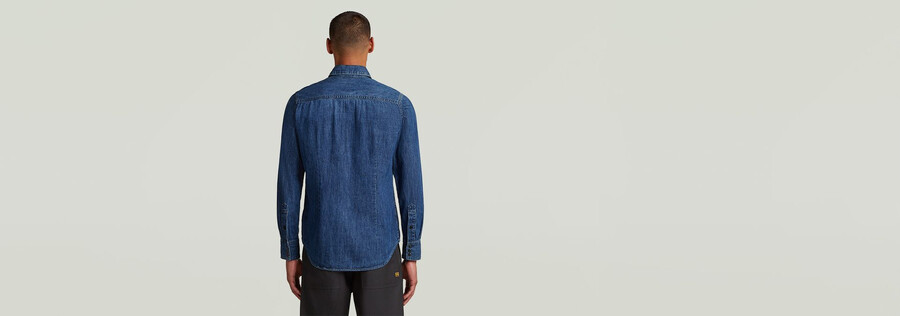 chemise en denim slim dakota