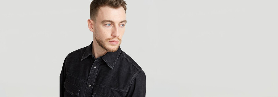 chemise en denim slim dakota