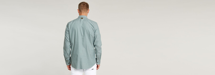chemise marine slim