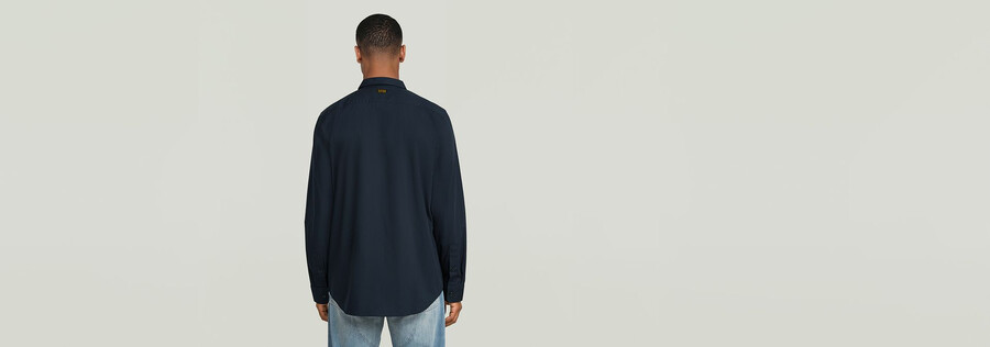 chemise marine slim