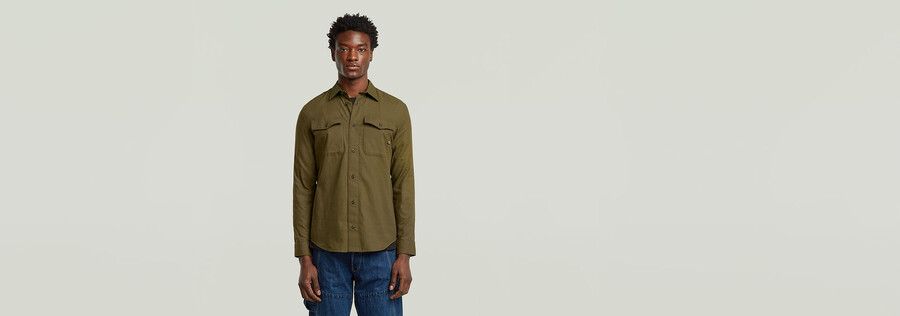 chemise marine slim
