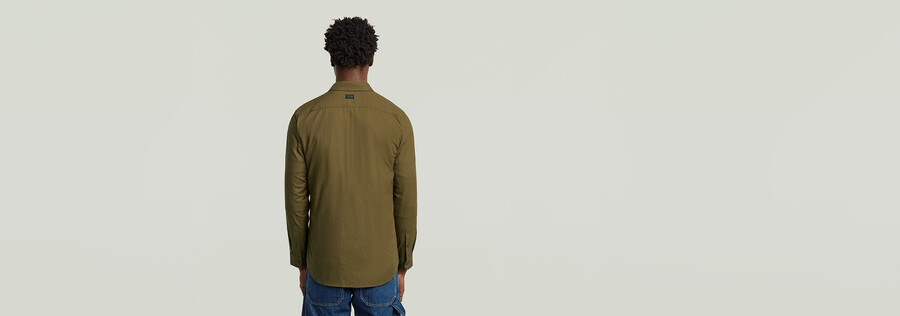 chemise marine slim
