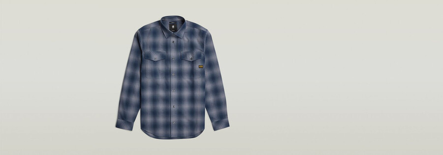 chemise marine slim