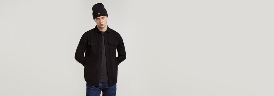 chemise marine slim
