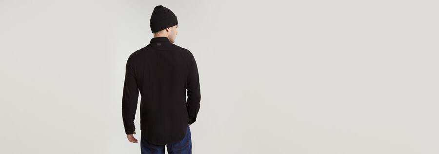 chemise marine slim
