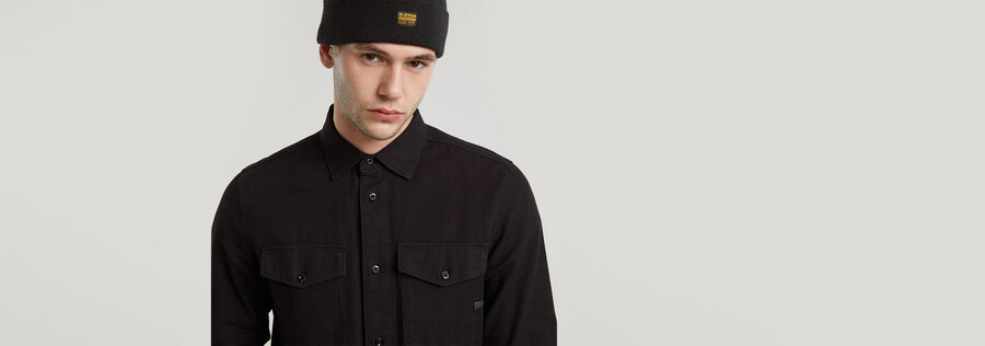 chemise marine slim
