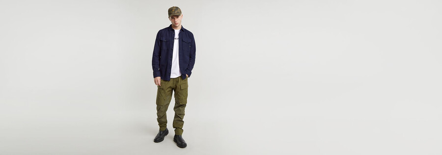 chemise marine slim