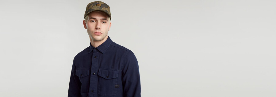 chemise marine slim