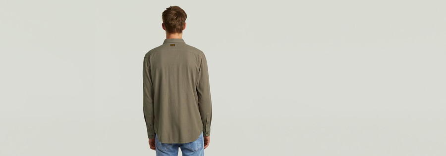 chemise marine slim