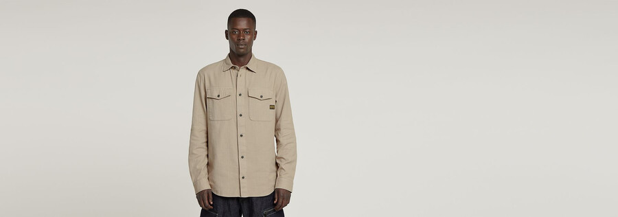 chemise marine slim