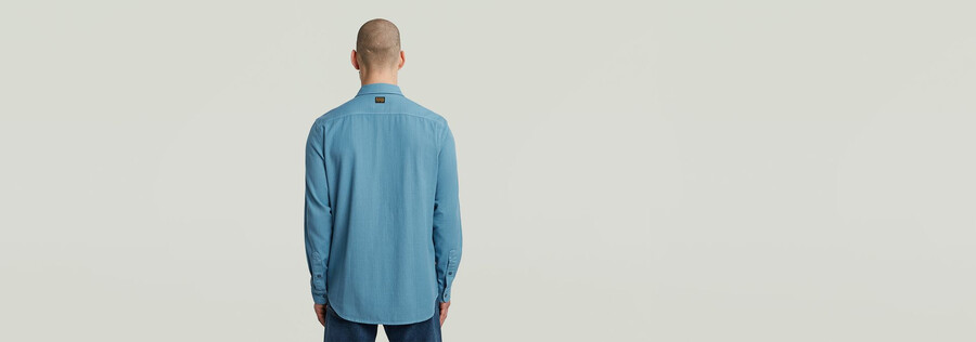 chemise marine slim