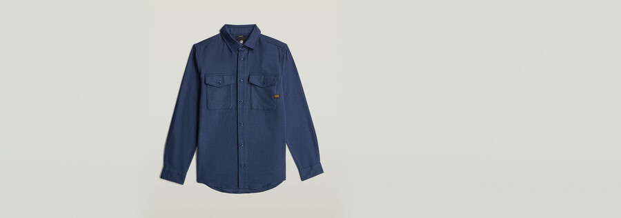 chemise marine slim