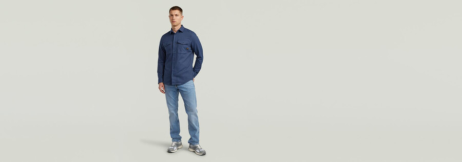chemise marine slim