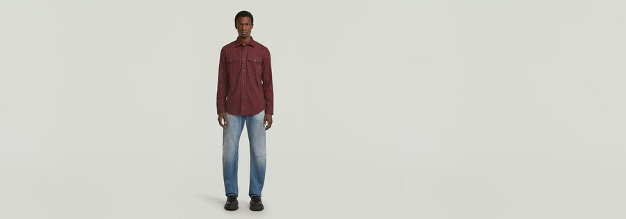 chemise marine slim