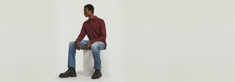 chemise marine slim