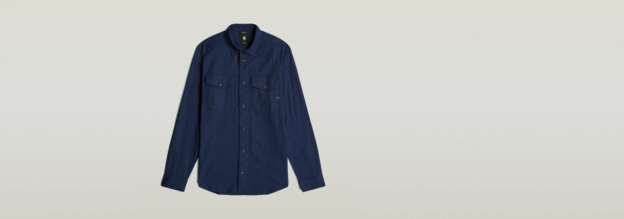 chemise marine slim