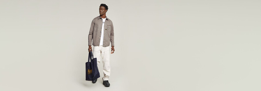chemise classique plissée à fermeture éclair