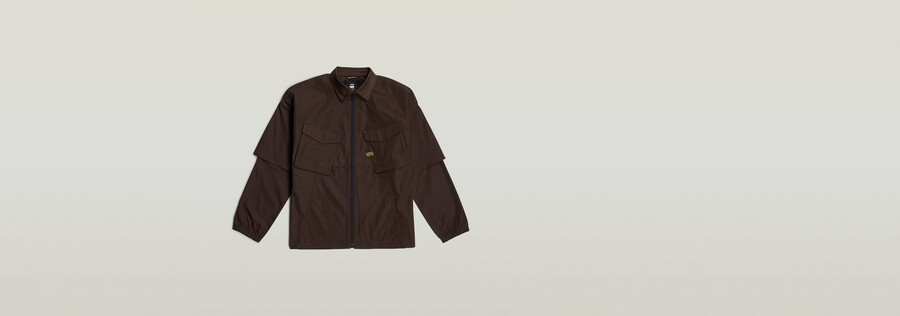chemise modulaire décontractée