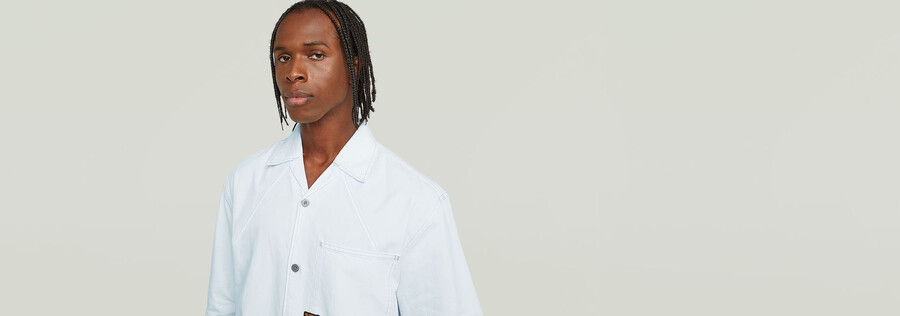 chemise décontractée track