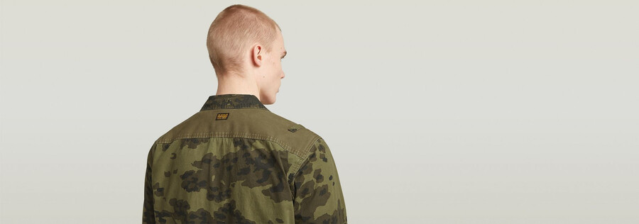 chemise de service régulière à poche cargo