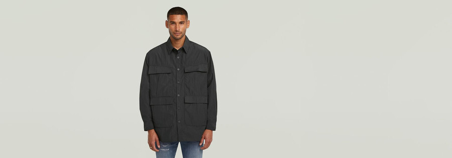 chemise cargo décontractée