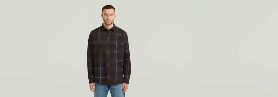 chemise classique à une poche
